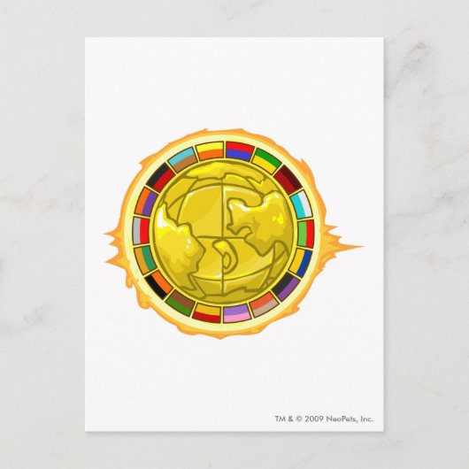 Altador-Cup-Logo 2010 Postkarte (Vorderseite)