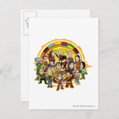 Altador-Cup-Mitarbeitergruppe Postkarte (Vorne/Hinten)