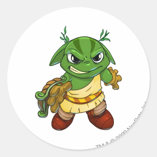 Altador Team 2 Runder Aufkleber (Vorderseite)