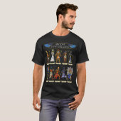 Altägyptische Götter T-Shirt (Vorne ganz)