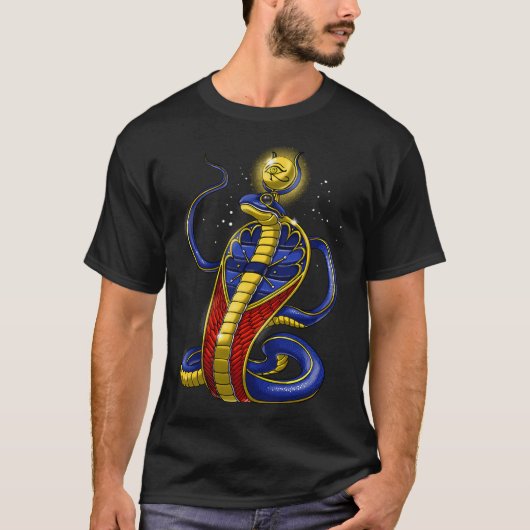 Altägyptische Gottheit Uraeus T-Shirt (Vorderseite)