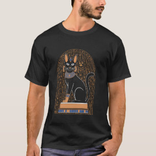 Altägyptische Hieroglyphen Katze für Katzen Göttin T-Shirt