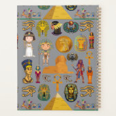 Altägyptische Hieroglyphen -Muster Pharao Planer (Rückseite)