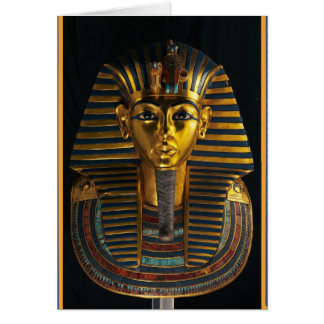 Altägyptische Pharaonenmaske, King Tut goldene Kun