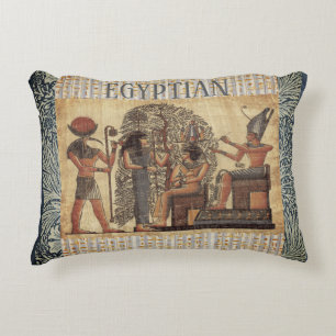 Altägyptische Vintage-Kultur, Design-Kunst Dekokissen