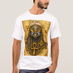 Altägyptischer Ankh-Krieger – Goldener Pharao Mas T-Shirt