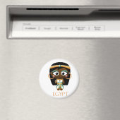 Altägyptischer Girl Magnet (In Situ (Geschirrspüler))