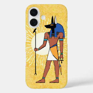 Altägyptischer Gott Anubis iPhone 16 Hülle