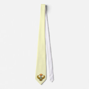 Altägyptischer Heiliger Skarabäus - Gold Krawatte