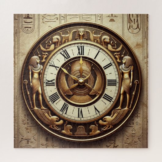 Altägyptischer Hintergrund 01 Puzzle (Horizontal)