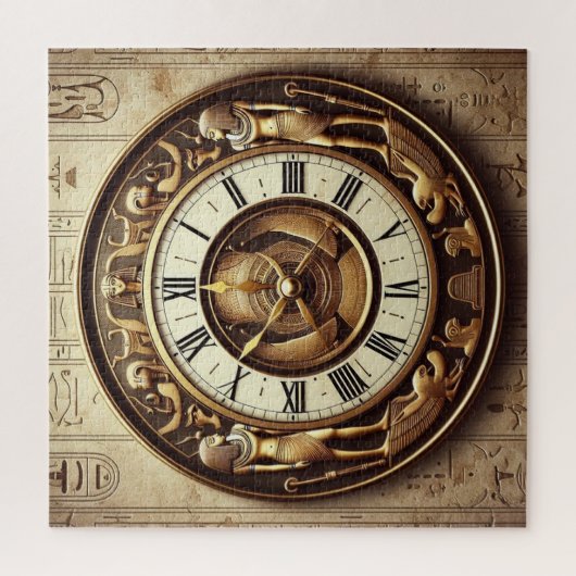 Altägyptischer Hintergrund 01 Puzzle (Vertikal)