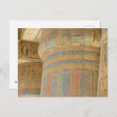 Altägyptischer Tempel Postcard Postkarte (Vorne/Hinten)