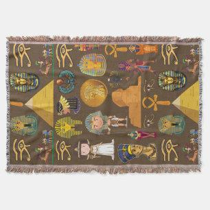 Altägyptisches Hieroglyphen-Mustersymbol Decke