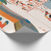 Altägyptisches Kunstmuster Geschenkpapier (Ecke)