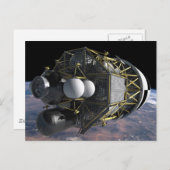 Altair Lunar Landungsfahrzeug Postkarte (Vorne/Hinten)
