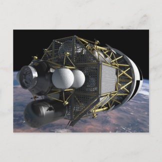 Altair Lunar Landungsfahrzeug Postkarte