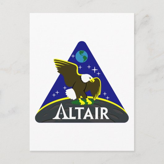 Altair Postkarte (Vorderseite)