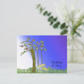 Altalone Altes Baumes Postkarte (Stehend Vorderseite)