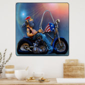 Altamerikaner Poster (Küche)