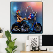 Altamerikaner Poster (Heimbüro)