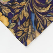 Altami Vintage Floral Birds Decke – Elegant Luxus (Ecke)