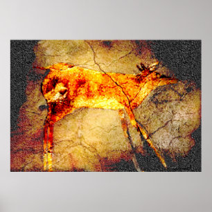 Altamira Deer Poster