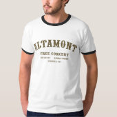 altamont geben Konzert frei T-Shirt (Vorderseite)