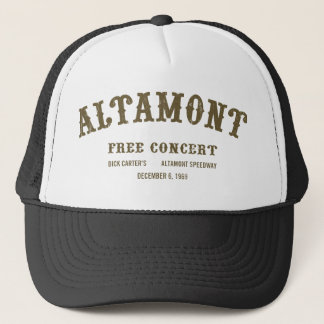 Altamont geben Konzert frei Truckerkappe
