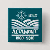 Altamont Speedway 1969-2019 50th Anniversary Button (Vorderseite)