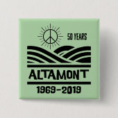 Altamont Speedway 1969-2019 50th Anniversary Button (Vorderseite)