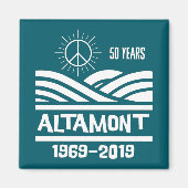 Altamont Speedway 1969-2019 50th Anniversary Magnet (Vorne)