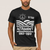 Altamont Speedway 1969-2019 50th Anniversary T-Shirt (Vorderseite)