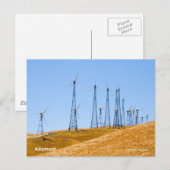 Altamont Windmills California Products Postkarte (Vorne/Hinten)