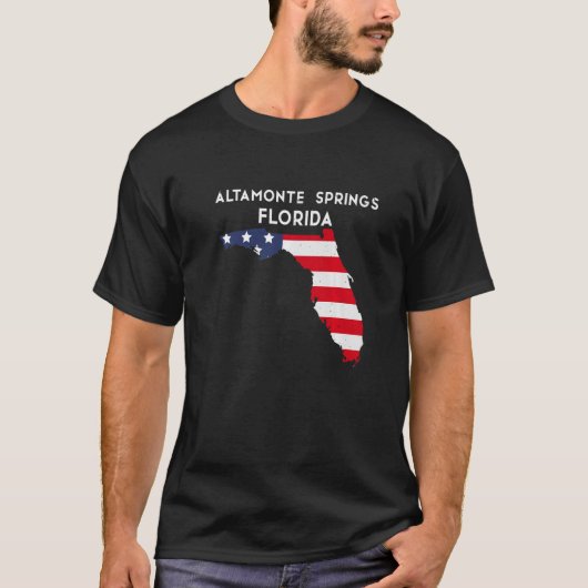 Altamonte Springs Florida USA Staat America Travel T-Shirt (Vorderseite)