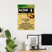 Altar (2008) Theaterposter Poster (Heimbüro)