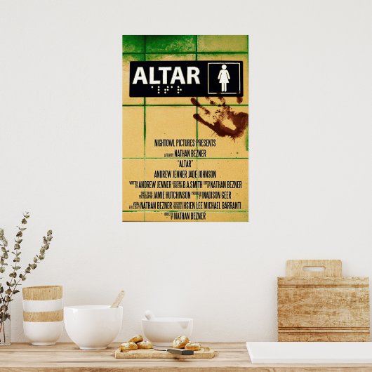 Altar (2008) Theaterposter Poster (Küche)