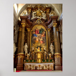 Altar Alserkirche Wien Österreich Poster