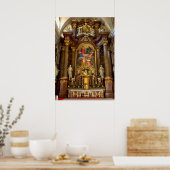 Altar Alserkirche Wien Österreich Poster (Küche)