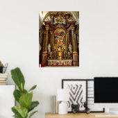 Altar Alserkirche Wien Österreich Poster (Heimbüro)