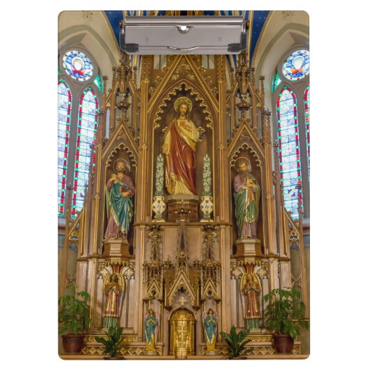Altar bei St Peter Klemmbrett (Vorderseite)