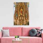 Altar bei St Peter Leinwanddruck (Insitu (Wohnzimmer))