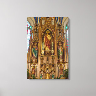 Altar bei St Peter Leinwanddruck