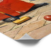 Altar Boys ~ Croquet ~Paul Chocarne-Moreau Poster (Ecke)