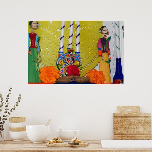 Altar Catrinas Poster (Küche)