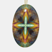 Altar Cross Keramik Ornament (Links)