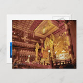 Altar des chinesischen Tempels Postkarte (Vorne/Hinten)