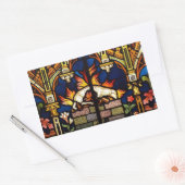 Altar des Lamm-Aufklebers Rechteckiger Aufkleber (Umschlag)