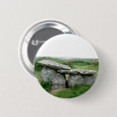 Altar-geformtes archäologisches button (Vorne & Hinten)