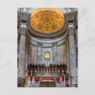 Altar im Pantheon - Rom, Italien Postkarte