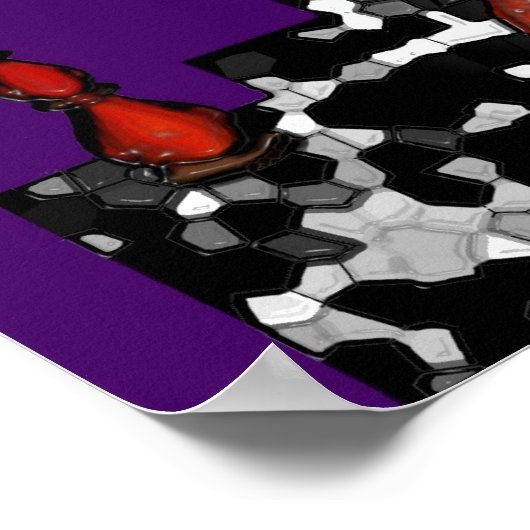 Altar Image für Baron Samedi und Guede Poster (Ecke)